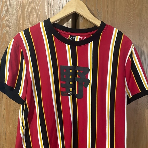 Vox Populi Other - 3️⃣ for 1️⃣5️⃣  Vox Populi - For the people - Striped Tshirt